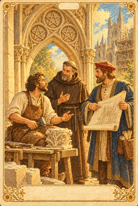Three of Pentacles